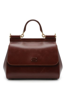 Женская сумка sicily DOLCE & GABBANA коричневого цвета по цене 142500 руб., арт. BB6002/AW554 | Фото 1 Женская сумка sicily DOLCE & GABBANA коричневого цвета, арт. BB6002/AW554 | Фото 1