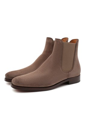 Мужские замшевые челси RALPH LAUREN темно-бежевого цвета по цене 108500 руб., арт. 815811333 | Фото 1 Мужские замшевые челси RALPH LAUREN темно-бежевого цвета, арт. 815811333 | Фото 1