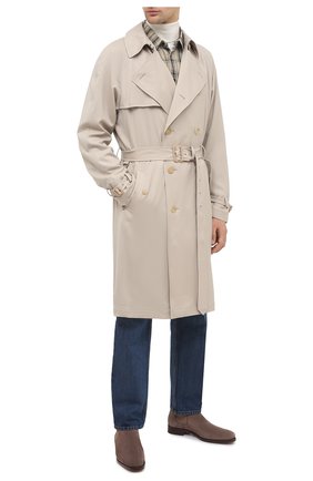 Мужские замшевые челси RALPH LAUREN темно-бежевого цвета по цене 108500 руб., арт. 815811333 | Фото 2 Мужские замшевые челси RALPH LAUREN темно-бежевого цвета, арт. 815811333 | Фото 2