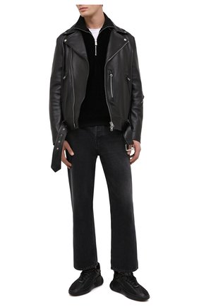 Мужской толстовка из вискозы VERSACE черного цвета по цене 89950 руб., арт. A86417/A234742 | Фото 2 Мужской толстовка из вискозы VERSACE черного цвета, арт. A86417/A234742 | Фото 2