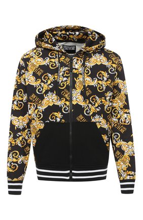 Мужская хлопковая толстовка VERSACE JEANS COUTURE черного цвета по цене 42850 руб., арт. B7GZA701-Z U P 301C0 PRINT ALL0VER/S0830 | Фото 1 Мужская хлопковая толстовка VERSACE JEANS COUTURE черного цвета, арт. B7GZA701-Z U P 301C0 PRINT ALL0VER/S0830 | Фото 1