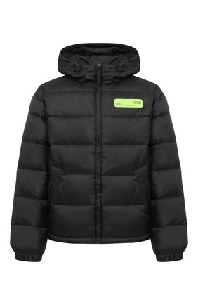 Мужская пуховая куртка VERSACE JEANS COUTURE черного цвета по цене 61950 руб., арт. E5GZA913-ZUP413/25133 | Фото 1 Мужская пуховая куртка VERSACE JEANS COUTURE черного цвета, арт. E5GZA913-ZUP413/25133 | Фото 1