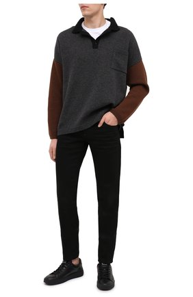 Мужские кожаные кеды b-court BALMAIN черного цвета по цене 47200 руб., арт. UM0C235/LS0B | Фото 2 Мужские кожаные кеды b-court BALMAIN черного цвета, арт. UM0C235/LS0B | Фото 2