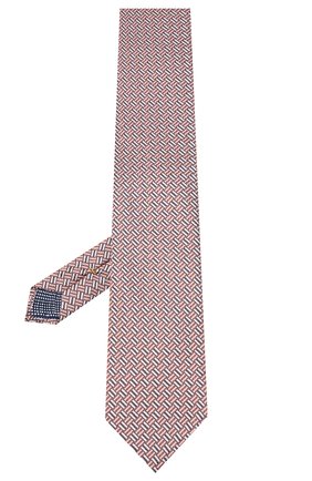 Мужской шелковый галстук ETON розового цвета, арт. A000 32613 | Фото 2 (Материал: Текстиль, Шелк; Принт: С принтом)