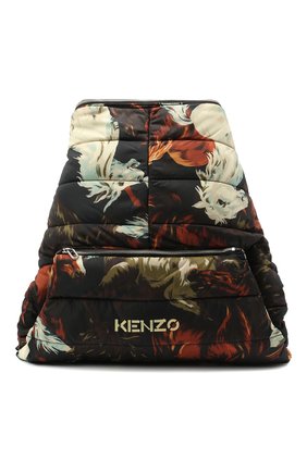 Мужской текстильный рюкзак kenzomania KENZO разноцветного цвета, арт. FA65SA003F23 | Фото 1 (Материал: Текстиль; Размер: large; Стили: Кэжуэл)