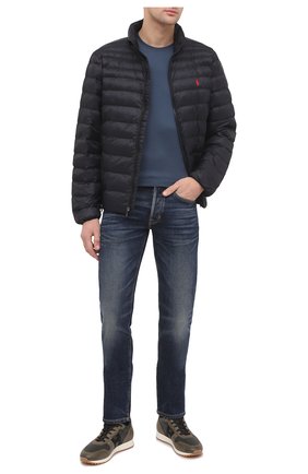Мужские комбинированные кроссовки HOGAN хаки цвета по цене 31350 руб., арт. HXM4290CZ620EI | Фото 2 Мужские комбинированные кроссовки HOGAN хаки цвета, арт. HXM4290CZ620EI | Фото 2