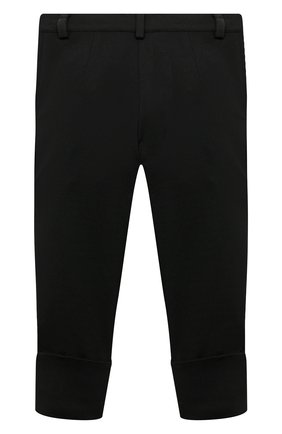 Детские брюки DESIGNERS CAT черного цвета по цене 12150 руб., арт. 100000K01000634/4A-8A | Фото 2 Детские брюки DESIGNERS CAT черного цвета, арт. 100000K01000634/4A-8A | Фото 2