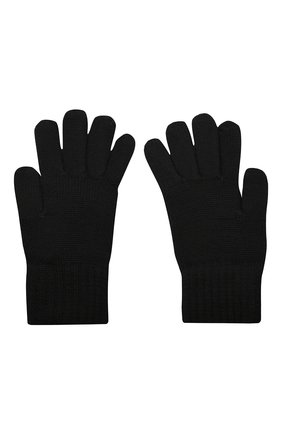 Детские шерстяные перчатки DOLCE & GABBANA черного цвета, арт. LBKA66/JAVYI | Фото 2 (Материал: Шерсть, Текстиль; Региональные ограничения белый список (Axapta Mercury): RU)