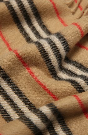 Детский кашемировый шарф BURBERRY бежевого цвета по цене 23100 руб., арт. 8022776 | Фото 2 Детский кашемировый шарф BURBERRY бежевого цвета, арт. 8022776 | Фото 2