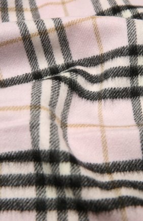 Детский кашемировый шарф BURBERRY розового цвета по цене 23100 руб., арт. 8025747 | Фото 2 Детский кашемировый шарф BURBERRY розового цвета, арт. 8025747 | Фото 2