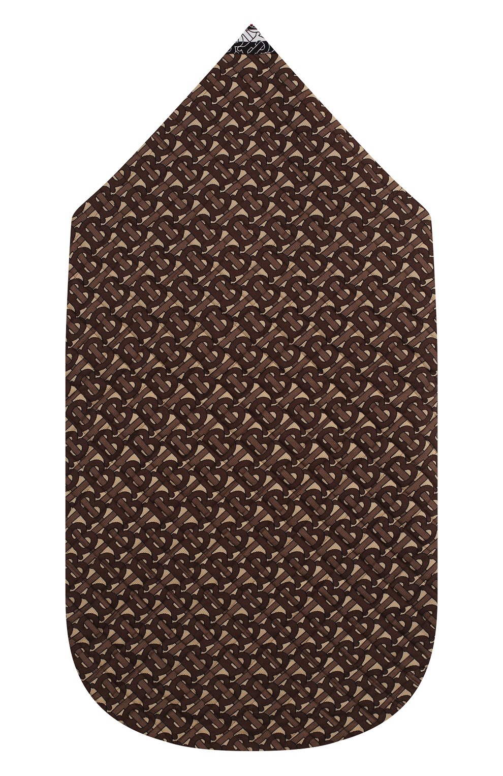 Детский хлопковый конверт BURBERRY коричневого цвета, арт. 8030358 | Фото 2 (Материал: Текстиль, Хлопок; Региональные ограничения белый список (Axapta Mercury): RU)