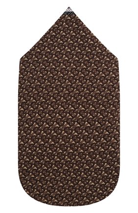 Детский хлопковый конверт BURBERRY коричневого цвета по цене 42250 руб., арт. 8030358 | Фото 2 Детский хлопковый конверт BURBERRY коричневого цвета, арт. 8030358 | Фото 2 (Материал: Текстиль, Хлопок; Региональные ограничения белый список (Axapta Mercury): RU)