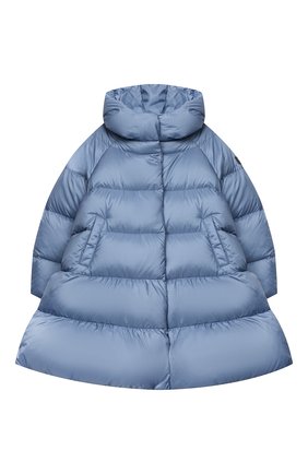 Детское пуховое пальто IL GUFO голубого цвета по цене 36600 руб., арт. A20GP263N0068/5A-8A | Фото 1 Детское пуховое пальто IL GUFO голубого цвета, арт. A20GP263N0068/5A-8A | Фото 1