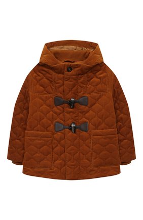 Детского хлопковая куртка LORO PIANA коричневого цвета по цене 143000 руб., арт. FAL2277 | Фото 1 Детского хлопковая куртка LORO PIANA коричневого цвета, арт. FAL2277 | Фото 1 (Материал утеплителя: Шерсть; Материал внешний: Хлопок; Рукава: Длинные; Ростовка одежда: 10 - 11 лет | 140 - 146см, 12 лет | 152 см, 4 года | 104 см, 6 лет | 116 см, 8 лет | 128 см)