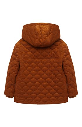 Детского хлопковая куртка LORO PIANA коричневого цвета по цене 143000 руб., арт. FAL2277 | Фото 2 Детского хлопковая куртка LORO PIANA коричневого цвета, арт. FAL2277 | Фото 2 (Материал утеплителя: Шерсть; Материал внешний: Хлопок; Рукава: Длинные; Ростовка одежда: 10 - 11 лет | 140 - 146см, 12 лет | 152 см, 4 года | 104 см, 6 лет | 116 см, 8 лет | 128 см)