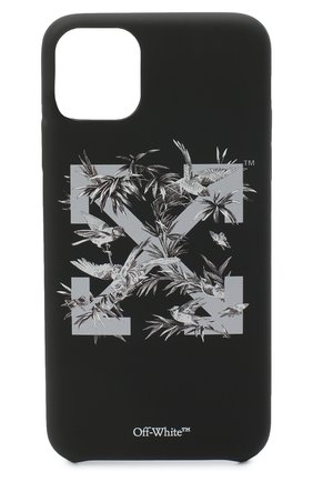 Чехол для iphone 11 pro max OFF-WHITE темно-серого цвета по цене 6460 руб., арт. 0WPA013F20PLA0011009 | Фото 1 Чехол для iphone 11 pro max OFF-WHITE темно-серого цвета, арт. 0WPA013F20PLA0011009 | Фото 1