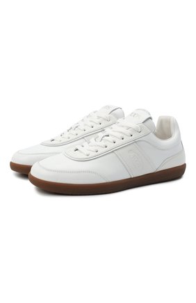 Женские кожаные кеды TOD’S белого цвета по цене 35950 руб., арт. XXW68C0DP300V7 | Фото 1 Женские кожаные кеды TOD’S белого цвета, арт. XXW68C0DP300V7 | Фото 1