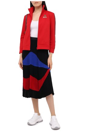 Женские кожаные кроссовки DOLCE & GABBANA белого цвета по цене 47850 руб., арт. CK1791/A1065 | Фото 2 Женские кожаные кроссовки DOLCE & GABBANA белого цвета, арт. CK1791/A1065 | Фото 2