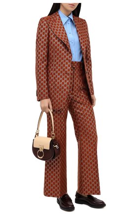 Женские кожаные лоферы TOD’S бордового цвета по цене 39950 руб., арт. XXW59C0DD40XLX | Фото 2 Женские кожаные лоферы TOD’S бордового цвета, арт. XXW59C0DD40XLX | Фото 2