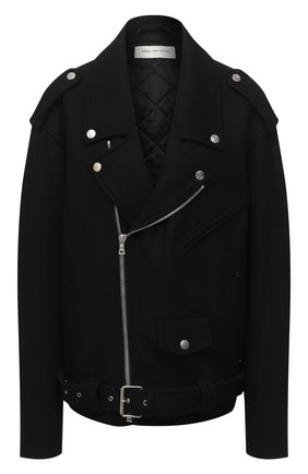 Женская шерстяная куртка DRIES VAN NOTEN черного цвета по цене 142500 руб., арт. 202-10572-1315 | Фото 1 Женская шерстяная куртка DRIES VAN NOTEN черного цвета, арт. 202-10572-1315 | Фото 1