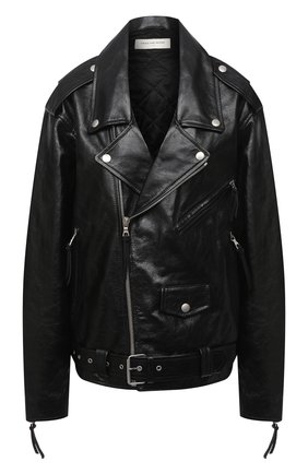 Женская кожаная куртка DRIES VAN NOTEN черного цвета по цене 224500 руб., арт. 202-11814-1380 | Фото 1 Женская кожаная куртка DRIES VAN NOTEN черного цвета, арт. 202-11814-1380 | Фото 1