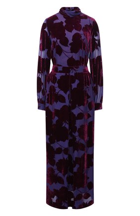 Женское платье из вискозы и шелка DRIES VAN NOTEN фиолетового цвета по цене 198500 руб., арт. 202-18623-1249 | Фото 1 Женское платье из вискозы и шелка DRIES VAN NOTEN фиолетового цвета, арт. 202-18623-1249 | Фото 1