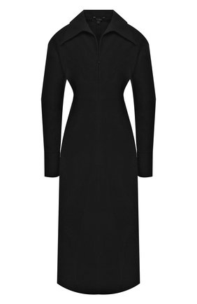 Женское платье LOW CLASSIC черного цвета по цене 39350 руб., арт. L0W20FW_DR02BK | Фото 1 Женское платье LOW CLASSIC черного цвета, арт. L0W20FW_DR02BK | Фото 1