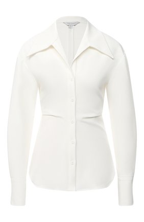 Женская рубашка LOW CLASSIC белого цвета по цене 27950 руб., арт. L0W20FW_SH15IV | Фото 1 Женская рубашка LOW CLASSIC белого цвета, арт. L0W20FW_SH15IV | Фото 1