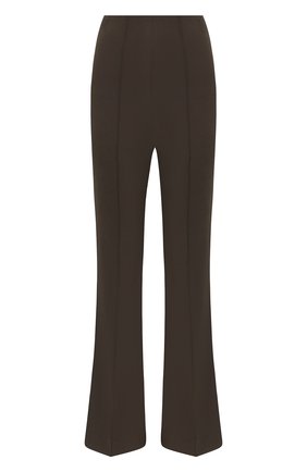 Женские брюки LOW CLASSIC хаки цвета по цене 27150 руб., арт. L0W20FW_TR03KH | Фото 1 Женские брюки LOW CLASSIC хаки цвета, арт. L0W20FW_TR03KH | Фото 1