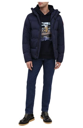 Мужская пуховая куртка armstrong CANADA GOOSE темно-синего цвета по цене 74550 руб., арт. 5076M | Фото 2 Мужская пуховая куртка armstrong CANADA GOOSE темно-синего цвета, арт. 5076M | Фото 2