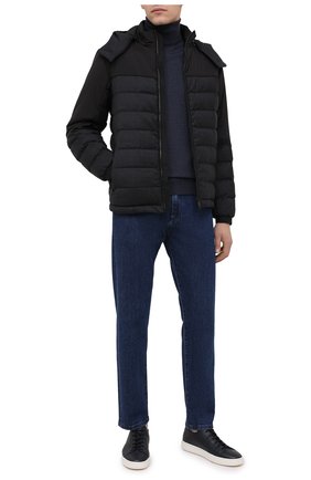 Мужская утепленная куртка Z ZEGNA темно-серого цвета по цене 99500 руб., арт. VV051/ZZT062 | Фото 2 Мужская утепленная куртка Z ZEGNA темно-серого цвета, арт. VV051/ZZT062 | Фото 2