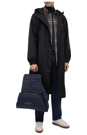 Мужской текстильный рюкзак kenzomania KENZO темно-синего цвета по цене 33150 руб., арт. FA65SA003F08 | Фото 2 Мужской текстильный рюкзак kenzomania KENZO темно-синего цвета, арт. FA65SA003F08 | Фото 2