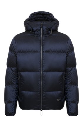 Мужская пуховая куртка EMPORIO ARMANI темно-синего цвета по цене 48800 руб., арт. 6H1BQ1/1NLUZ | Фото 1 Мужская пуховая куртка EMPORIO ARMANI темно-синего цвета, арт. 6H1BQ1/1NLUZ | Фото 1