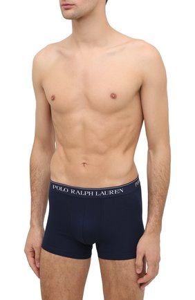 Мужские комплект из трех боксеров POLO RALPH LAUREN темно-синего цвета по цене 4595 руб., арт. 714662050/072 | Фото 2 Мужские комплект из трех боксеров POLO RALPH LAUREN темно-синего цвета, арт. 714662050/072 | Фото 2
