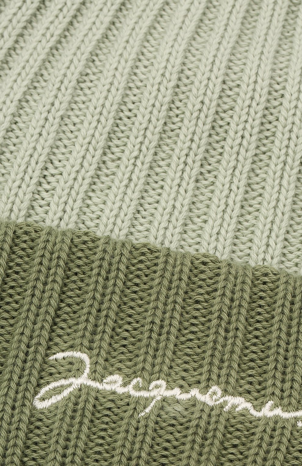 Мужская хлопковая шапка le bonnet JACQUEMUS зеленого цвета по цене 7775 руб., арт. 206AC07/514560 | Фото 3 Мужская хлопковая шапка le bonnet JACQUEMUS зеленого цвета, арт. 206AC07/514560 | Фото 3