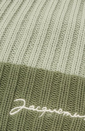 Мужская хлопковая шапка le bonnet JACQUEMUS зеленого цвета по цене 7775 руб., арт. 206AC07/514560 | Фото 3 Мужская хлопковая шапка le bonnet JACQUEMUS зеленого цвета, арт. 206AC07/514560 | Фото 3