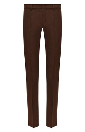 Мужские брюки из шерсти и кашемира LORO PIANA коричневого цвета, арт. FAL4065 | Фото 1 (Материал внешний: Шерсть; Длина (брюки, джинсы): Стандартные; Случай: Повседневный; Стили: Кэжуэл; Региональные ограничения белый список (Axapta Mercury): RU)