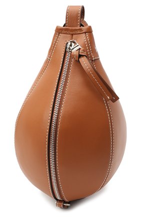 Женская сумка punch JW ANDERSON коричневого цвета по цене 0 руб., арт. HB0283 LA0020 | Фото 3 Женская сумка punch JW ANDERSON коричневого цвета, арт. HB0283 LA0020 | Фото 3 (Сумки-технические: Сумки через плечо, Сумки top-handle; Материал: Натуральная кожа; Ремень/цепочка: На ремешке; Размер: small)