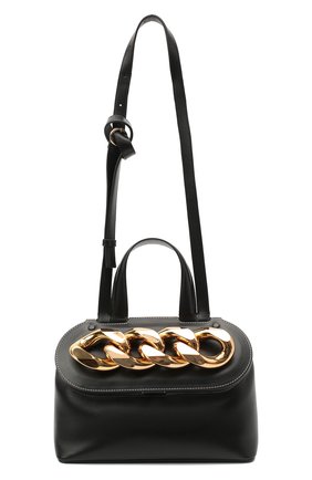 Женская сумка chain lid JW ANDERSON черного цвета по цене 0 руб., арт. HB0307 LA0020 | Фото 6 Женская сумка chain lid JW ANDERSON черного цвета, арт. HB0307 LA0020 | Фото 6 (Сумки-технические: Сумки через плечо, Сумки top-handle; Размер: medium; Материал: Натуральная кожа)