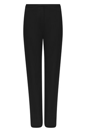 Женские шерстяные брюки BALMAIN черного цвета по цене 127000 руб., арт. UF15248/167L | Фото 1 Женские шерстяные брюки BALMAIN черного цвета, арт. UF15248/167L | Фото 1