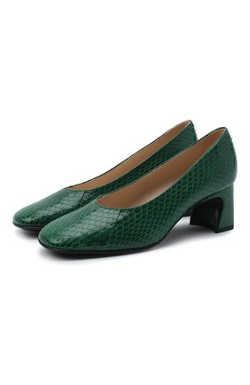Женская кожаные туфли TOD’S зеленого цвета по цене 54400 руб., арт. XXW84C0DE62ELU | Фото 1 Женская кожаные туфли TOD’S зеленого цвета, арт. XXW84C0DE62ELU | Фото 1