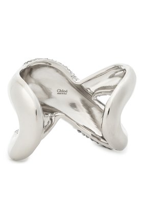Женский браслет CHLOÉ серебряного цвета по цене 65700 руб., арт. CHC20AFB63CH6 | Фото 2 Женский браслет CHLOÉ серебряного цвета, арт. CHC20AFB63CH6 | Фото 2