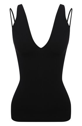 Женский топ HELMUT LANG черного цвета по цене 16400 руб., арт. K06HW501 | Фото 1 Женский топ HELMUT LANG черного цвета, арт. K06HW501 | Фото 1