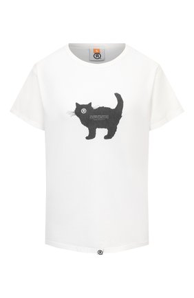 Женская хлопковая футболка TOSKVA белого цвета по цене 9800 руб., арт. GIRL GREEN t-shirt-TS.W001-W21-T4M-100-500 | Фото 1 Женская хлопковая футболка TOSKVA белого цвета, арт. GIRL GREEN t-shirt-TS.W001-W21-T4M-100-500 | Фото 1