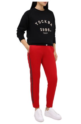 Женская хлопковый свитшот TOSKVA черного цвета по цене 14280 руб., арт. SWIT sweatshirt -SS.U001-W21-F5-900-300 | Фото 2 Женская хлопковый свитшот TOSKVA черного цвета, арт. SWIT sweatshirt -SS.U001-W21-F5-900-300 | Фото 2