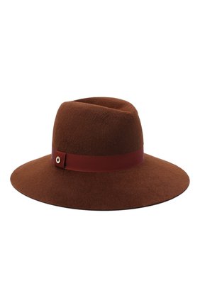 Женская фетровая шляпа LORO PIANA коричневого цвета по цене 107500 руб., арт. FAL4644 | Фото 1 Женская фетровая шляпа LORO PIANA коричневого цвета, арт. FAL4644 | Фото 1