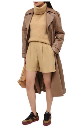 Женские кожаные кеды elbaz TOD’S зеленого цвета по цене 35950 руб., арт. XXW68C0DP300US | Фото 2 Женские кожаные кеды elbaz TOD’S зеленого цвета, арт. XXW68C0DP300US | Фото 2