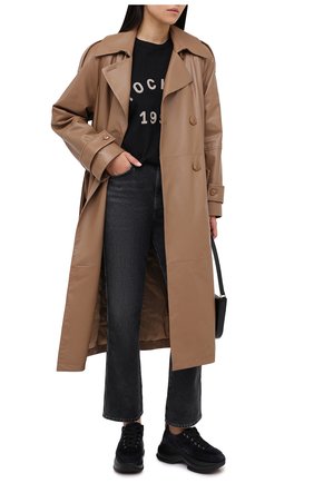 Женские текстильные кроссовки maxi i active HOGAN черного цвета по цене 37450 руб., арт. HXW4350BP260IU | Фото 2 Женские текстильные кроссовки maxi i active HOGAN черного цвета, арт. HXW4350BP260IU | Фото 2
