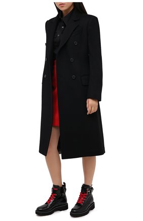 Женские кожаные ботинки HOGAN черного цвета по цене 46150 руб., арт. HXW5430DG301QA | Фото 2 Женские кожаные ботинки HOGAN черного цвета, арт. HXW5430DG301QA | Фото 2
