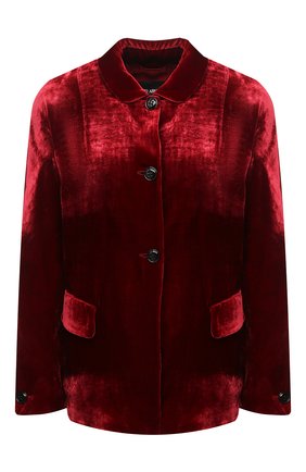 Женский жакет из вискозы GIORGIO ARMANI красного цвета по цене 199500 руб., арт. 0WHGG0H3/T01I7 | Фото 1 Женский жакет из вискозы GIORGIO ARMANI красного цвета, арт. 0WHGG0H3/T01I7 | Фото 1